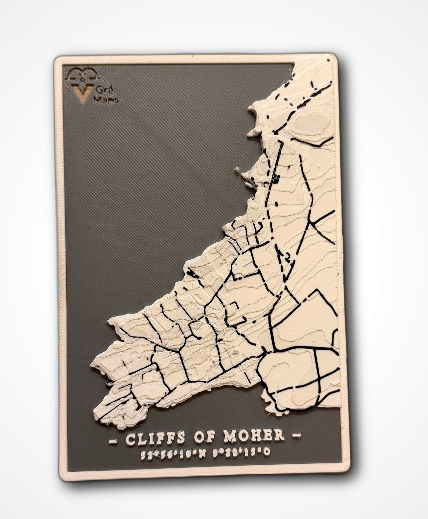 3D map top view